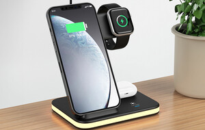 3-in-1 Wireless Charger & Nightlight