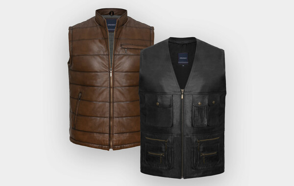 Leather Vests & Jackets
