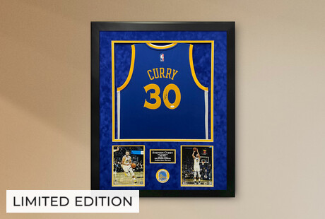 Steph Curry Signed Jersey