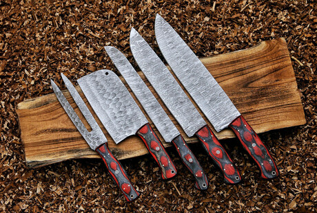 Forged In Damascus Steel