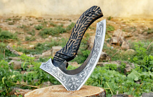 Forged In Damascus Steel