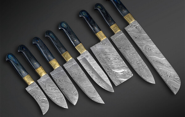 Damascus Steel Kitchen Knives