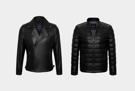 Sleek Leather Jackets