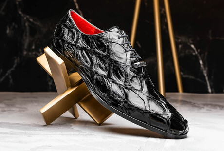 Crafted From Exotic Leathers