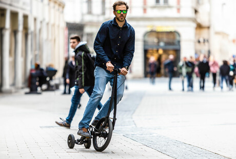 The World's First Standing Bike