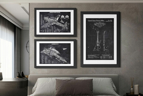 Best-selling Blueprints On Canvas
