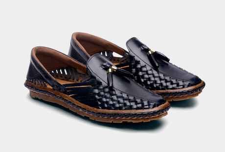Handwoven Leather Footwear