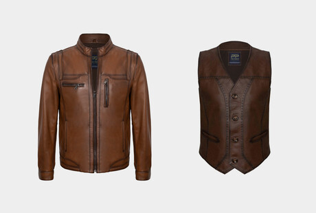Luxe Leather Jackets & Vests