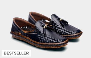Handwoven Leather Footwear