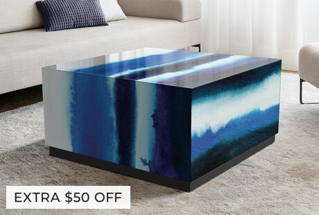 Bold Tempered Glass Tables