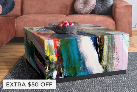 Vivid Glass Tables