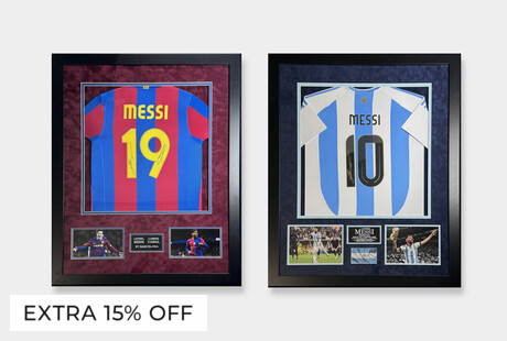 Signed Lionel Messi Jerseys