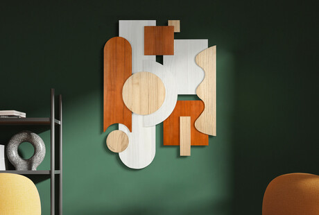 Paulownia Wood Wall Sculptures