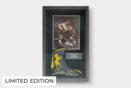 Autographed By Sly Stallone