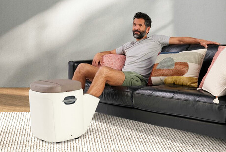 Reveal Massaging Ottoman