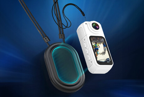 Rotating Lens Action Camera