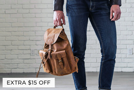 Leather Bags, Backpacks, & More