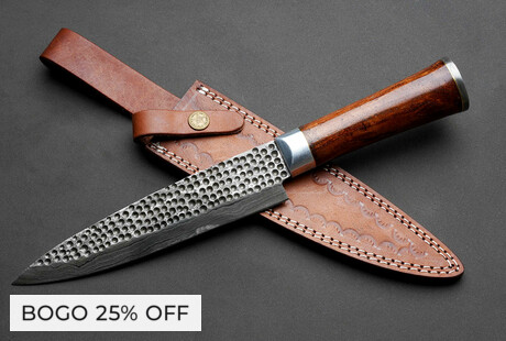 Damascus Kitchen Knives