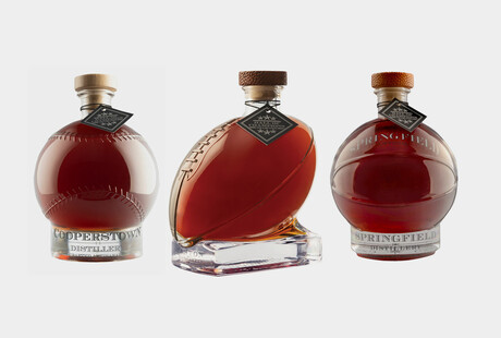 Bourbon In Sport Decanters