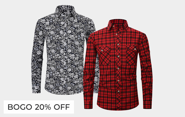Patterned Button-ups