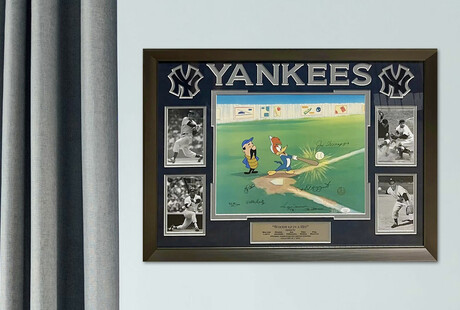 Art Signed By Yankees GOATs