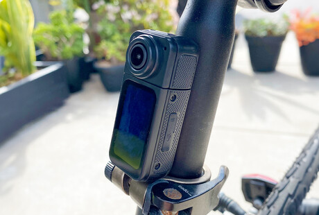 Rotating Lens Action Camera