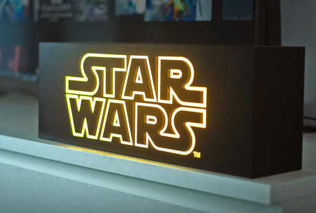 Star Wars Logo Light Box