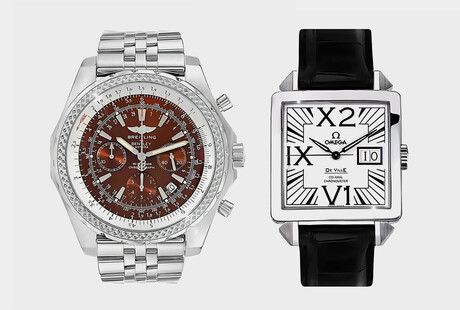Cartier, Omega, Tag Heuer, & More