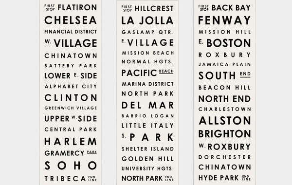 Mr. City Printing Neighborhood Prints