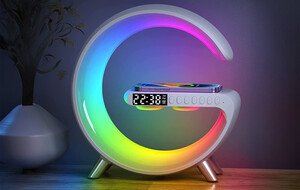 LeeNabao All-in-one Lamp, Alarm Clock, & Charger