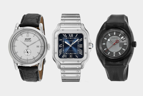 Gucci, Cartier, Luminox, & More
