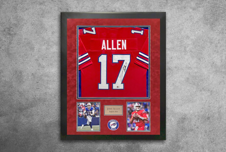  Josh Allen Signed Jersey