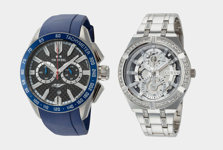 Watches From Guess, TW Steel, & More