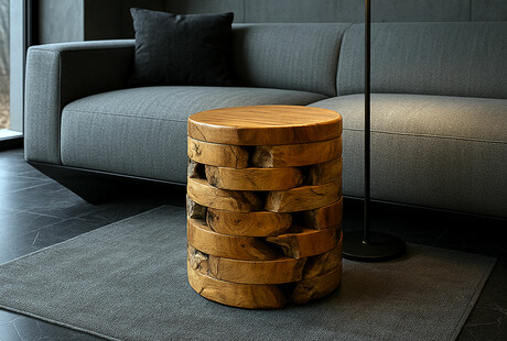 Sculptural Side Tables