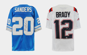 Signed Jerseys From Gridiron Greats