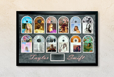 Taylor Swift Framed 12 CD Collage