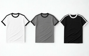 Rene Lion Contrast Tees
