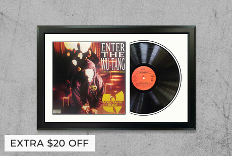 Genuine Megalodon Shark Tooth + Display Frame // V3 - Astro