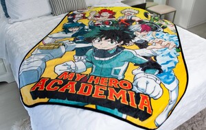Manga Characters Throw Blankets