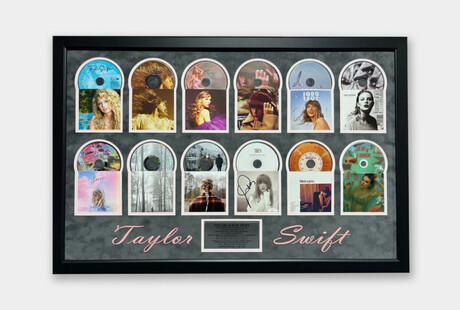 Taylor Swift Framed 12 CD Collage