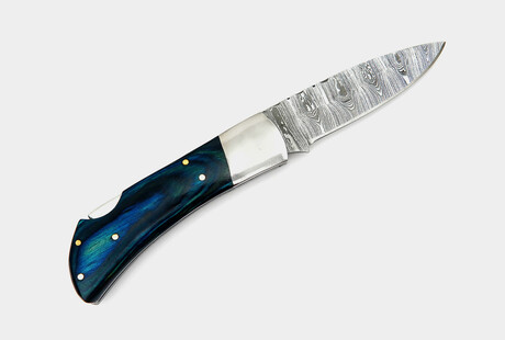 Damascus Pocket Knives