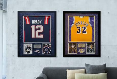 Framed Sports Jerseys