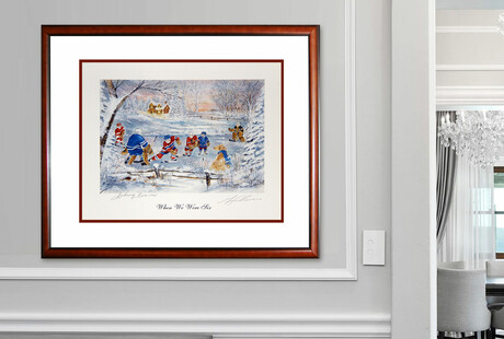 Hockey Lithograph Collection