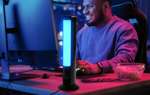 2-in-1 LED Stereo Speaker System