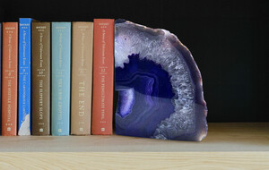 Eternity Agate Bookends