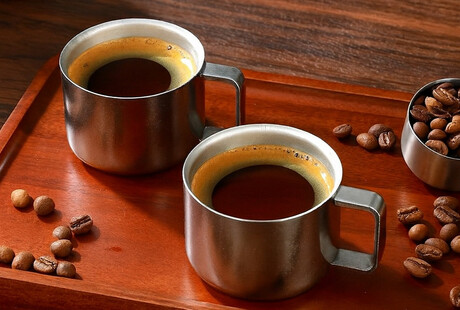 Double-Wall Titanium Cups