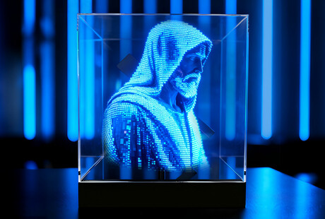 3D Holographic Art Display 