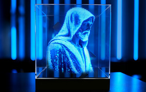 3D Holographic Art Display 