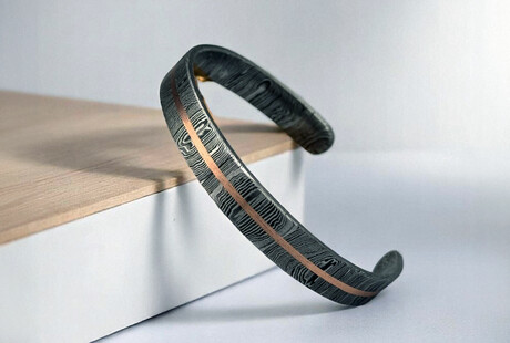 Stainless Damascus Steel Jewelry