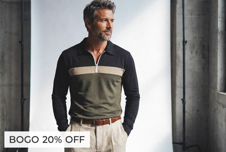 Colorblock Quarter-zips